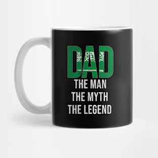 Saudi Arabian Dad The Man The Myth The Legend - Gift for Saudi Arabian Dad With Roots From Saudi Arabian Mug